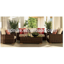 2014 latest design outdoor furniture rattan modern sofa